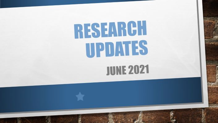 Research Updates June 2021