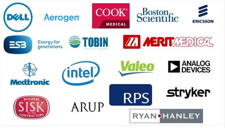 Work Placement Companies in College of Science and Engineering