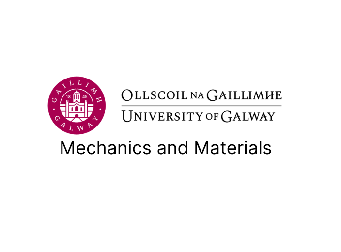 Mechanics and Materials